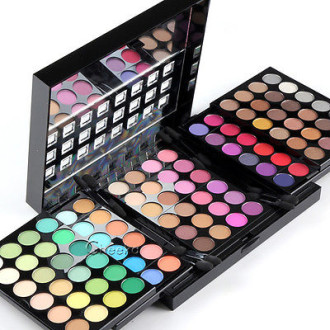 96 Full Color 3 Layer makeup Eye-shadow Palette - Glamorous Nail Supplies